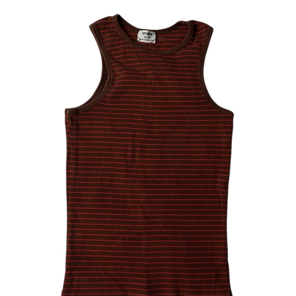 Striped Sleeveless Top